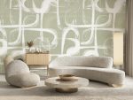کاغذ دیواری مدرن هندسی 010