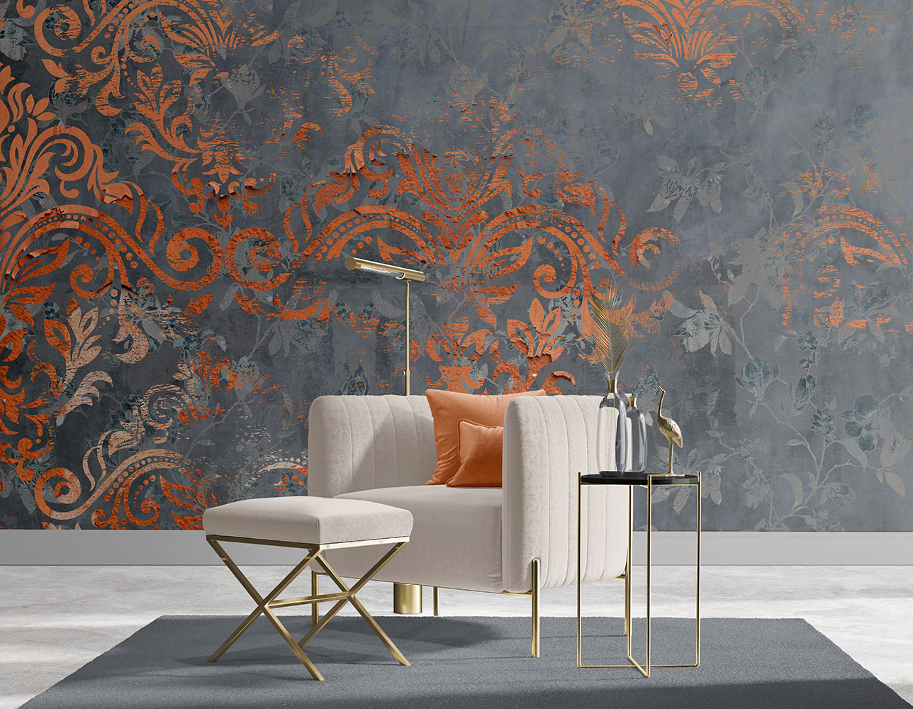 W12212700-02 کاغذ دیواری داماسک لاکچری 038 - Image 1